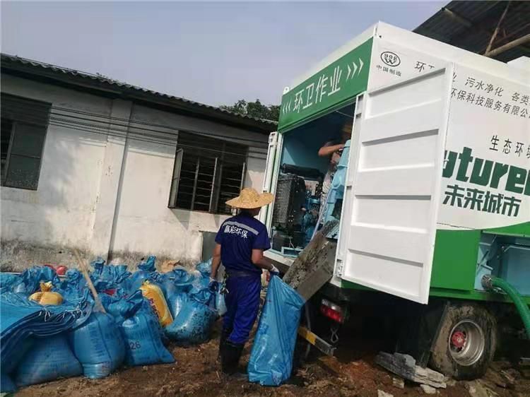 黄石工业污泥压干处理